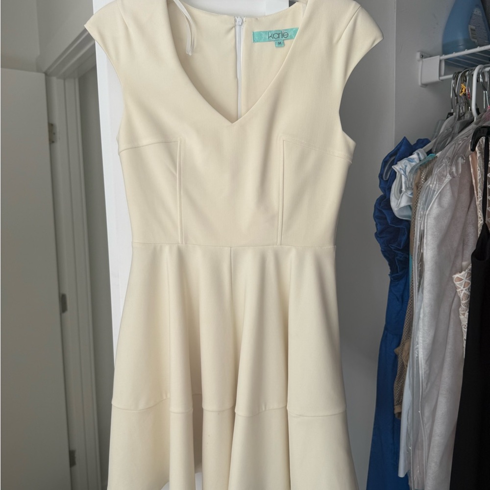 Cream Dress